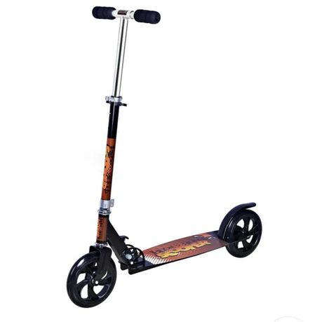 Folding Aluminum Adult Kick Scooter Two Big Wheel Street Scooter