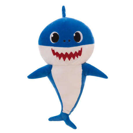 Led Light Singing Baby Shark Doll Children Soft Plush Toy