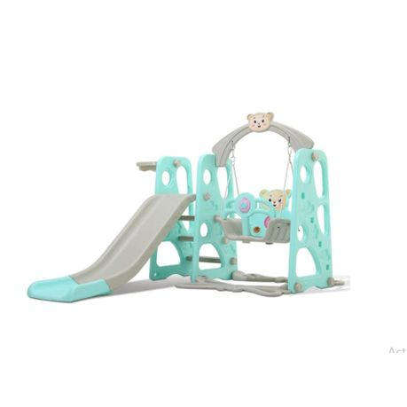 Kids 3-in-1 Swing and Slide Set