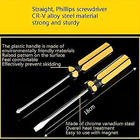 Car Repairing Kit Mixed Hardware Tools - 9 Piece
