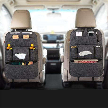 2 x Car Rear Back Seat Multi-Pocket Storage Organizer Holder Bag