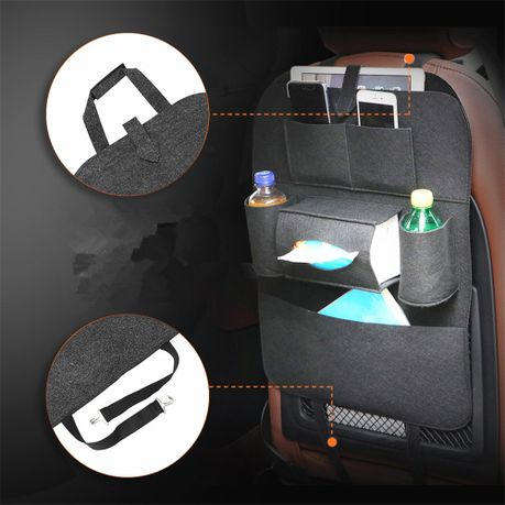 2 x Car Rear Back Seat Multi-Pocket Storage Organizer Holder Bag