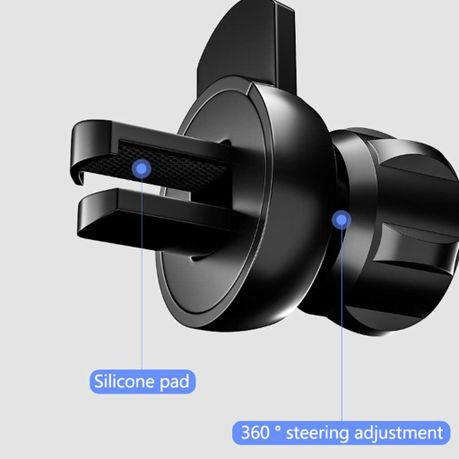 Car Phone Holder Mount With Six Silicone Clamps Q-ZJ017