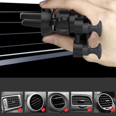 Car Phone Holder Mount With Six Silicone Clamps Q-ZJ017