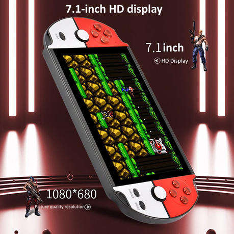HD Screen Awesome Game Console 1/2 Players -7-inch