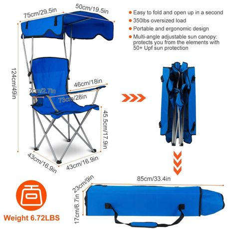 Camping Chair With Canopy