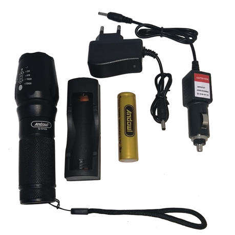 Rechargeable Flashlight / Torch Q-S104