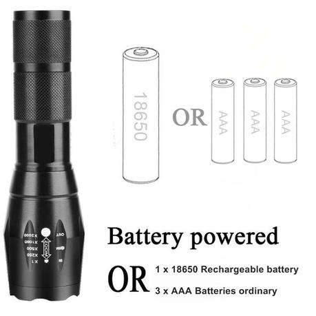 Rechargeable Flashlight / Torch Q-S104