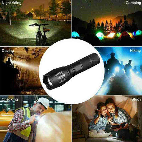 Rechargeable Flashlight / Torch Q-S104