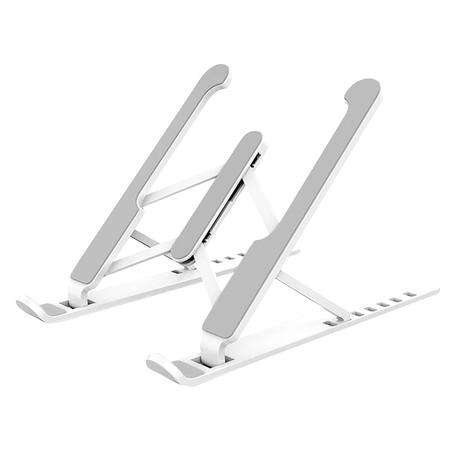 Adjustable Laptop Notebook Ipad Fold-able Portable Laptop Stand P1 - White