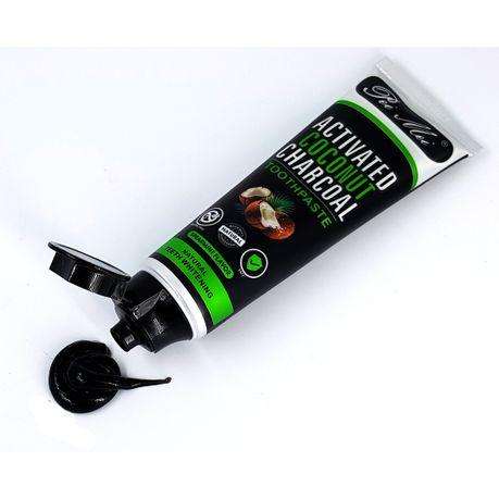 Activated Coconut Charcoal Toothpaste - Spearmint Flavour - 2 Pack