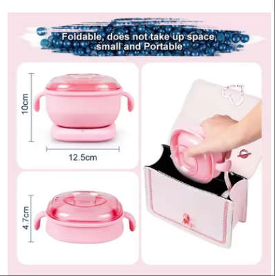 Wax Heater Foldable Silicone Hair Removal Wax Machine