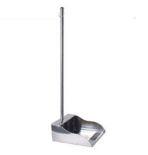 The Home Hub Long Handle Metal Dustpan