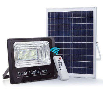 100W Solar LED Flood Light with Remote control