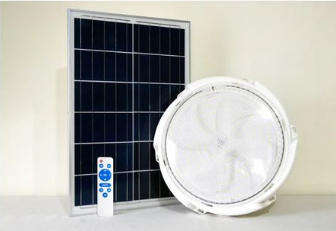 40W Solar Ceiling Light With Solar Panel