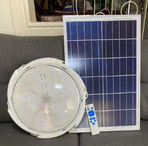 40W Solar Ceiling Light With Solar Panel