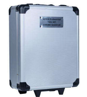 187 Piece Chrome Vanadium Professional Toolset - In Solid Carry Case