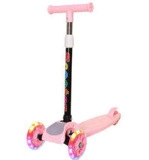 Kids LED Light Up Wheel Scooter