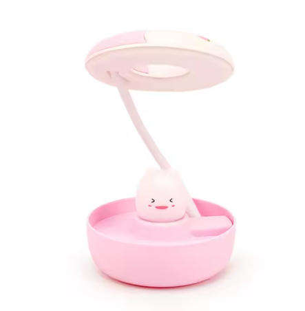 Electric Adjustable Cute Doughnut Night Light Indoor Mini Bedside Table Lamp