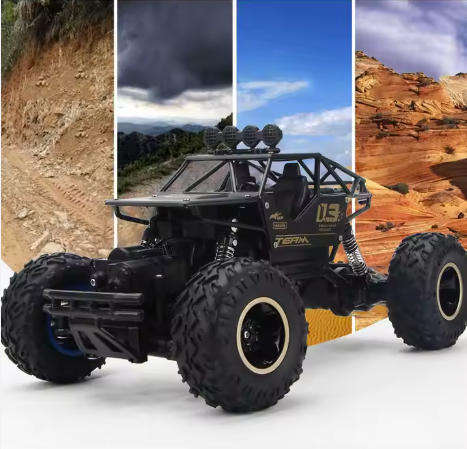 High-Speed Racing Boy Toy Car Remote Control Climbing Big Car with Four-Wheel Drive Off-Road Drift