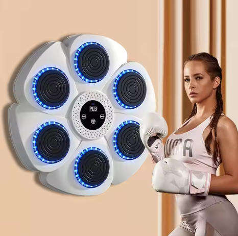 Machine Reaction Target Wall Mounted Exercise Training Punching Equipment Smart Boxing
