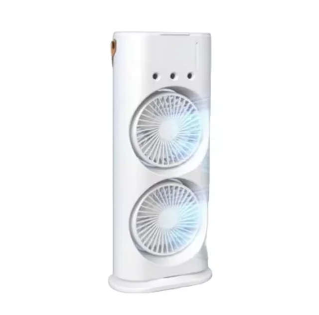 Double-Ended Spray Fan USB Rechargeable with Remote