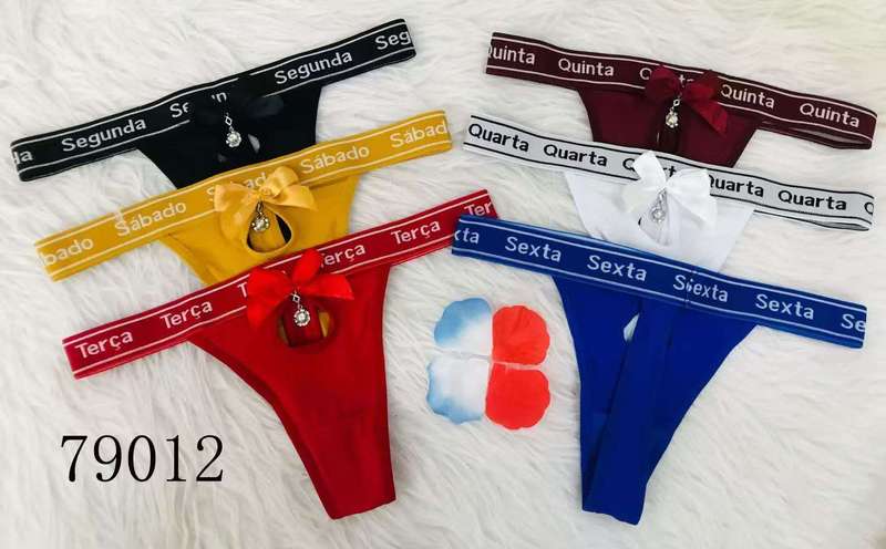 Women's Lace Thong Strappy Underwear Panties Pack of 6