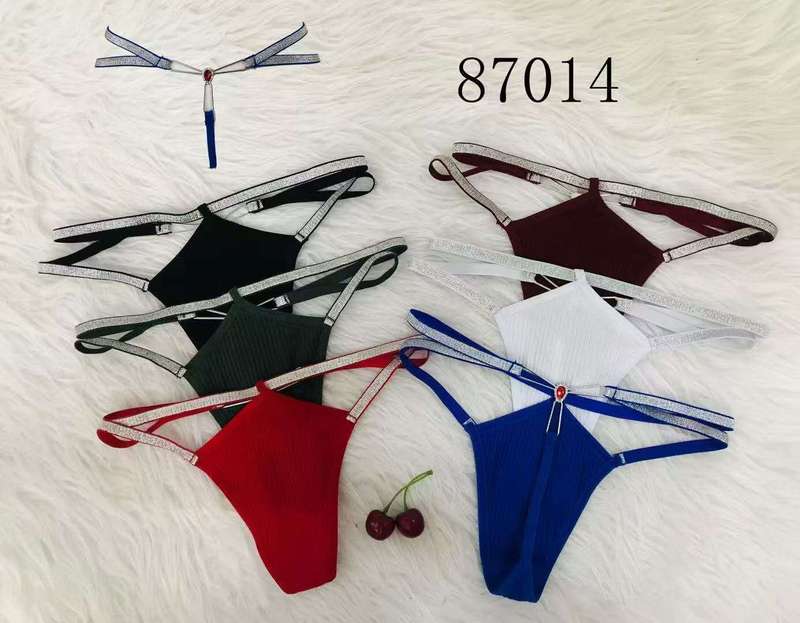 Women's Lace Thong Strappy Underwear Panties Pack of 6