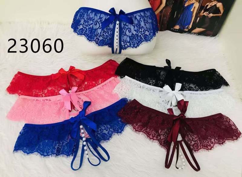 Women's Lace Thong Strappy Underwear Panties Pack of 6