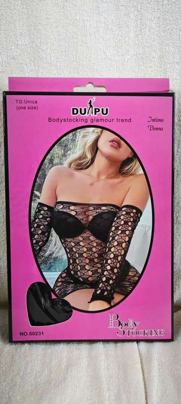 Women Sexy Fishnet Body Stocking  Lingerie Set