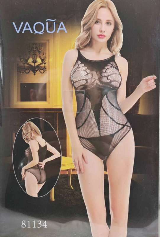 Women Sexy Fishnet Body Stocking  Lingerie Set