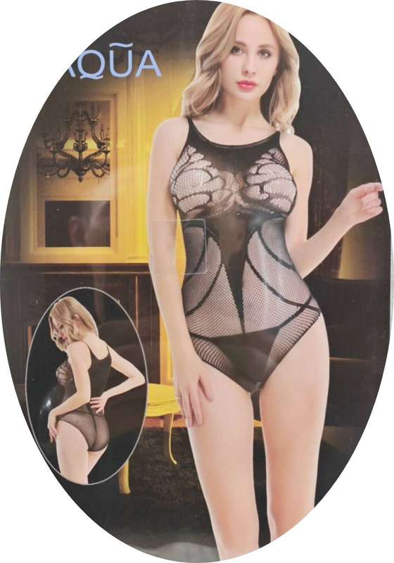Women Sexy Fishnet Body Stocking  Lingerie Set