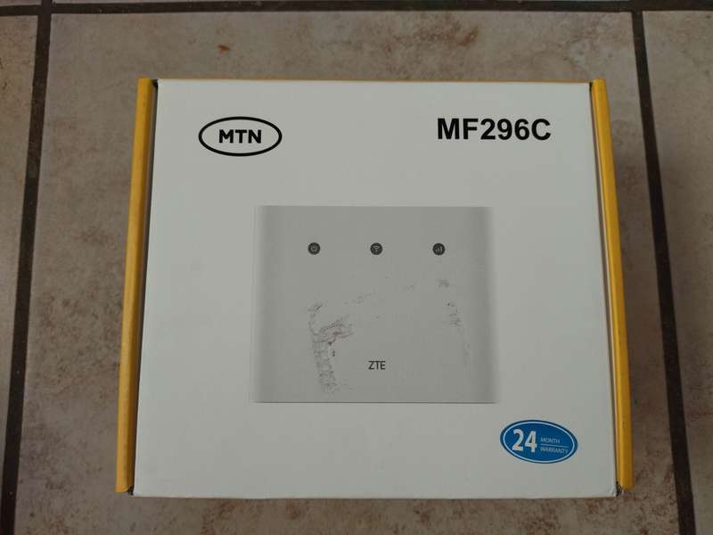 ZTE MF296C 4G LTE Router