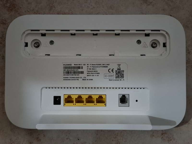 Huawei 4G Router 2 Pro B612 4G / LTE Router (Fixed LTE as well)