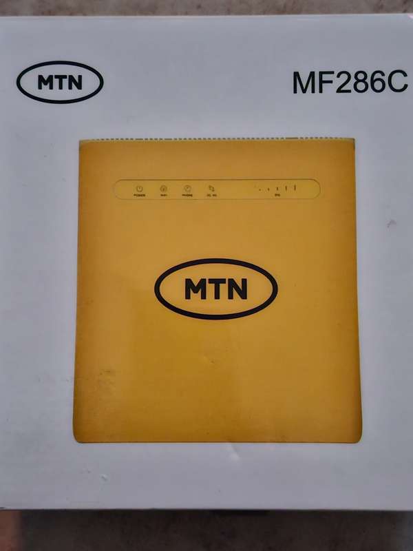 ZTE MF286C LTE 4G WiFi Router (Fixed LTE as well)