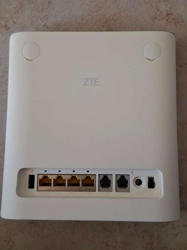 ZTE MF286C LTE 4G WiFi Router (Fixed LTE as well)