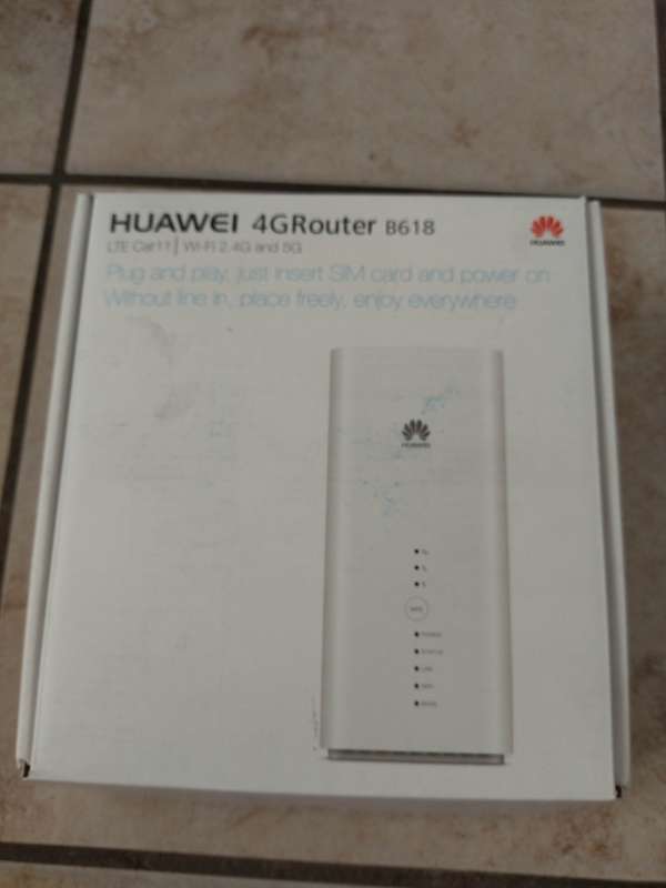 Huawei B618 - 22d Cat 11 LTE Router (Fixed LTE as well)