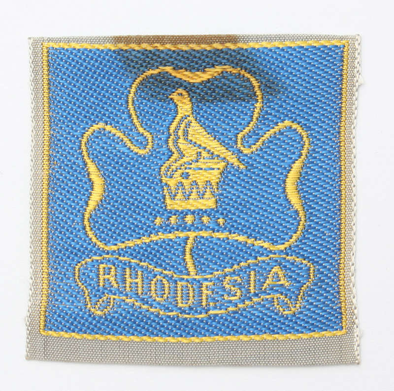 Scout badge x 5 - Rhodesia, Transvaal, Matabeleland and Mashonaland