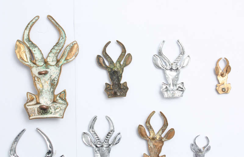 South African Infantry Bokkie Badges x 10 - SADF