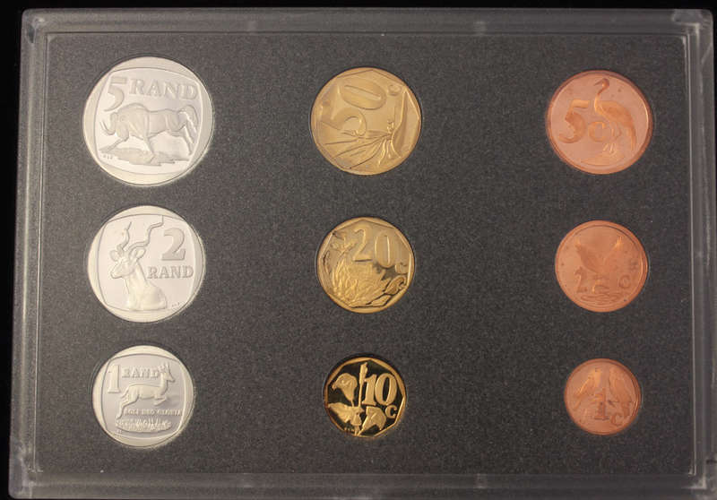 1996 Short Proof Set South Africa