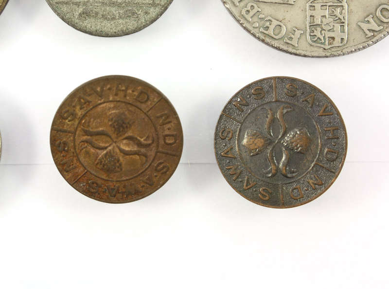 Collection of Medallions Tokens Badges