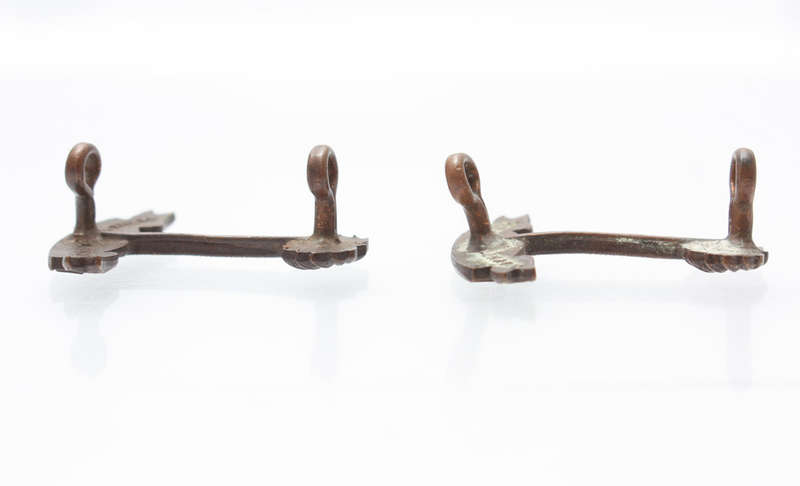 Royal West African Frontier Force (R.W.A.F.F.) collar badges x 4