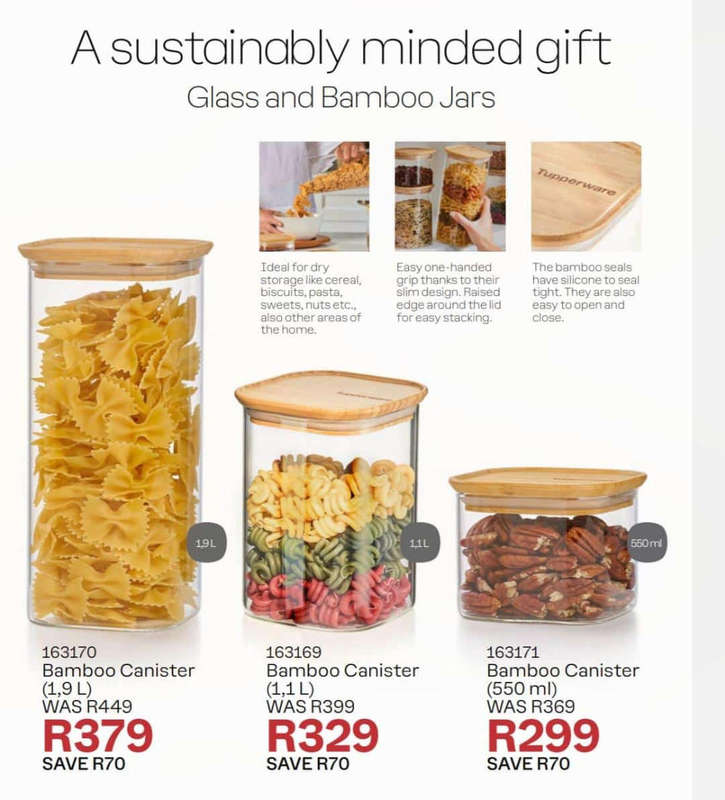 Bamboo Canister Set