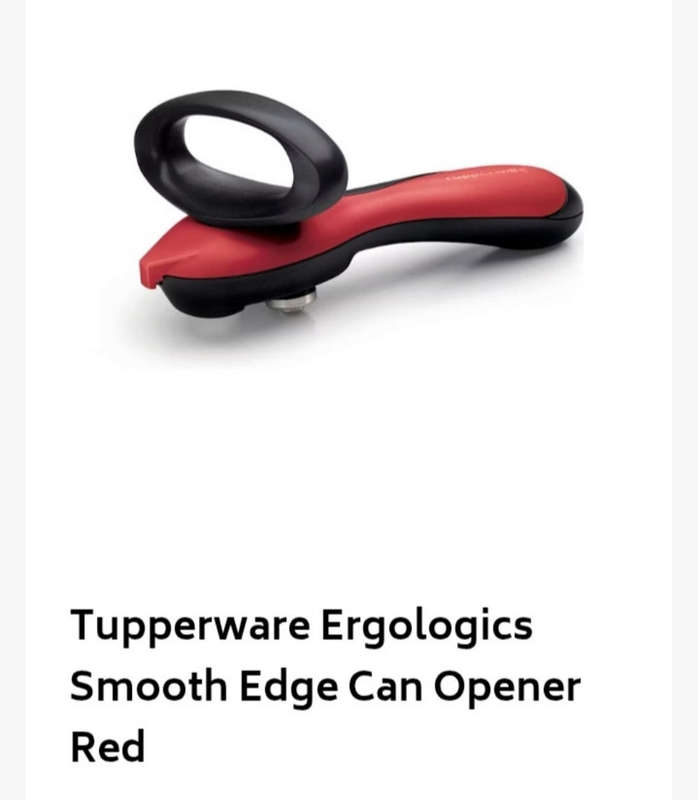 Tupperware Ergologics Can Opener