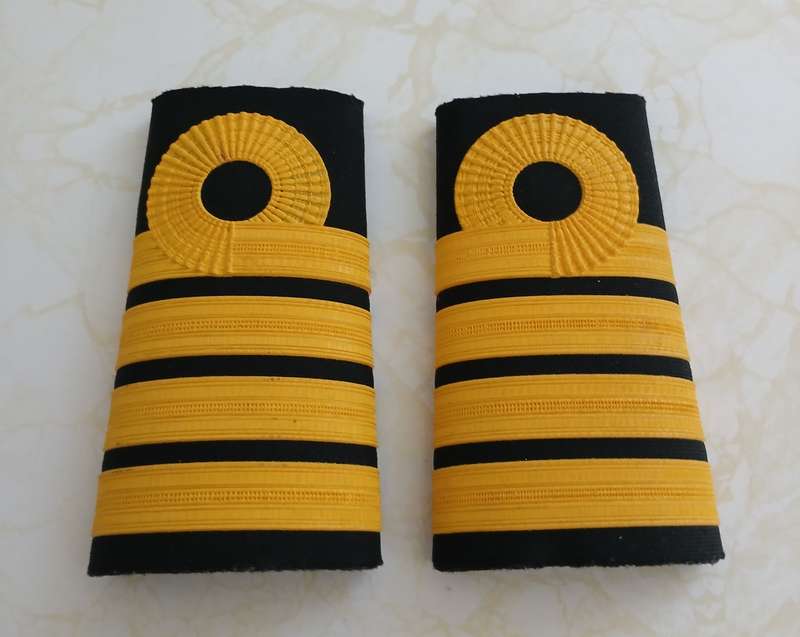SA Navy Captain Slip-on Rank
