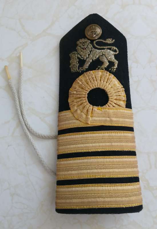 SA Navy Captain Tie-on Rank