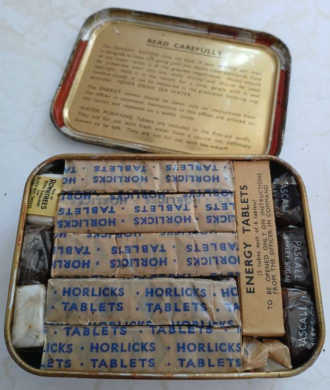 Emergency Flying Ration - with contents...