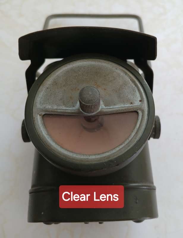 WW2 Bicycle Hooded Military Lamp