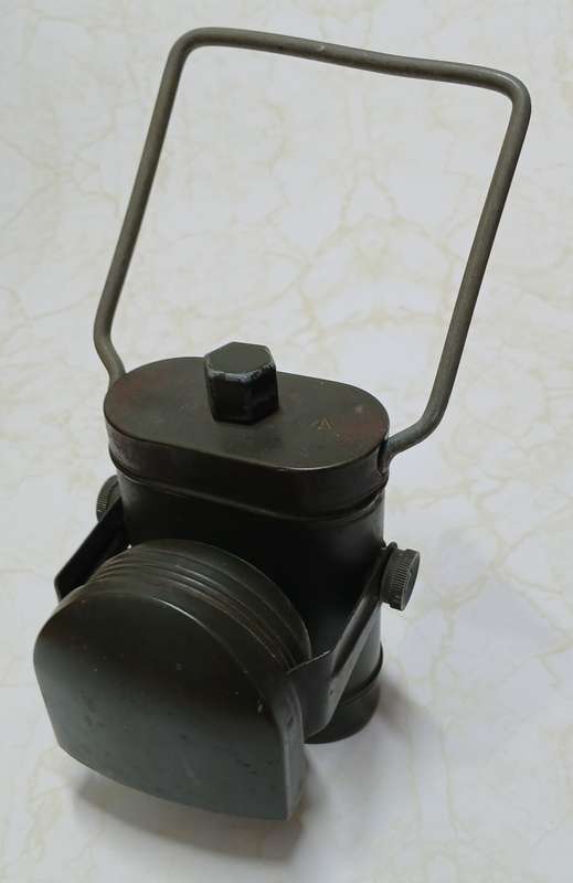 WW2 Bicycle Hooded Military Lamp