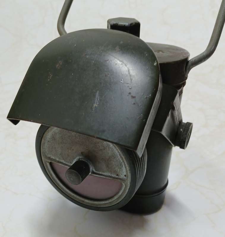 WW2 Bicycle Hooded Military Lamp
